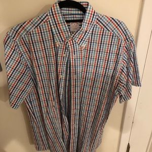 Brooks Brothers Seersucker Short Sleeve Shirt